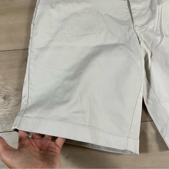 JCrew Men’s 9” Stretch Chino Light Khaki Tan Shorts NWT - Picture 7 of 13